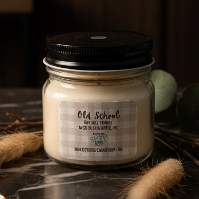 Old School Soy Wax Candle