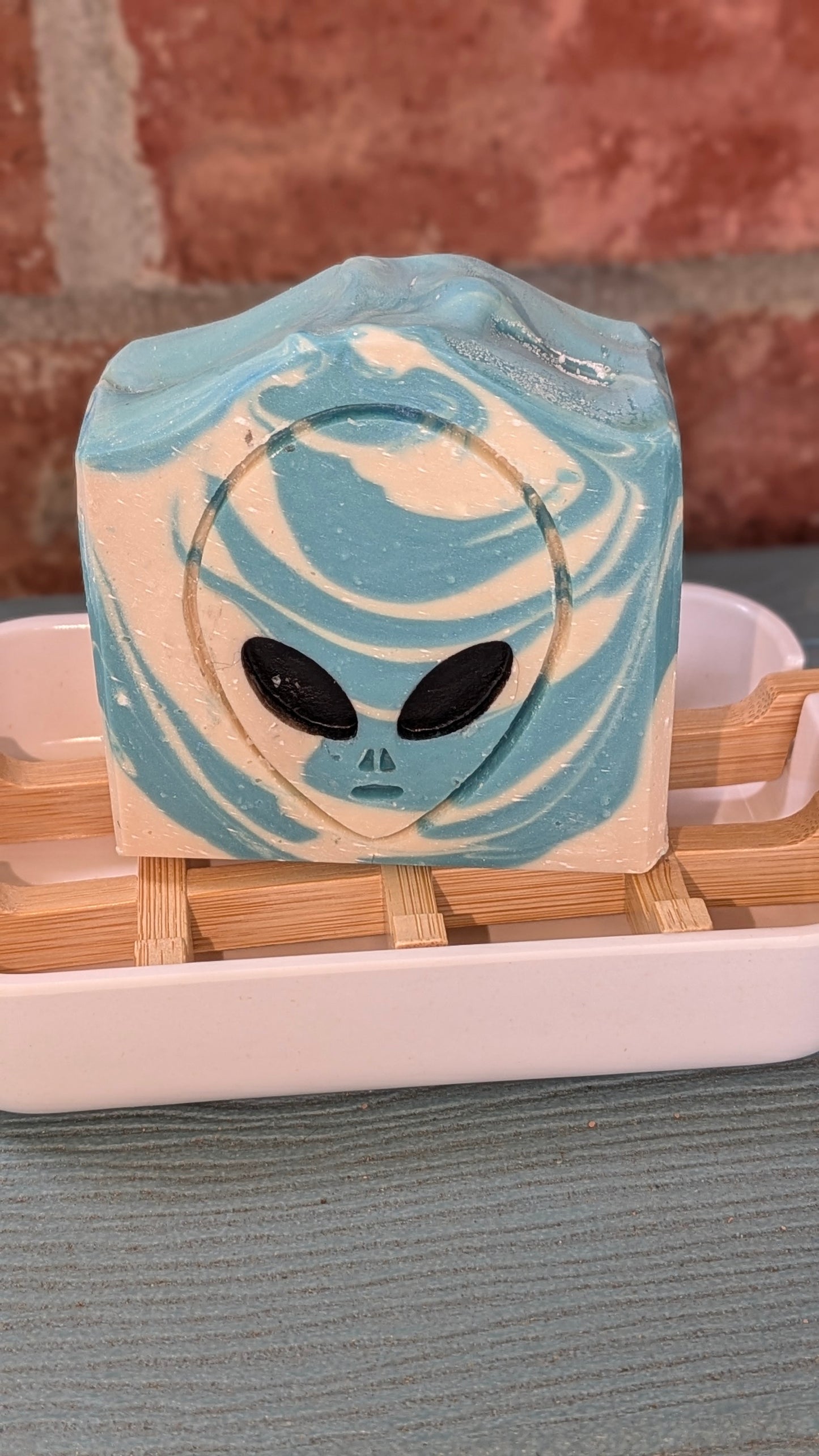 Twisted Peppermint Alien Disclosure Soap