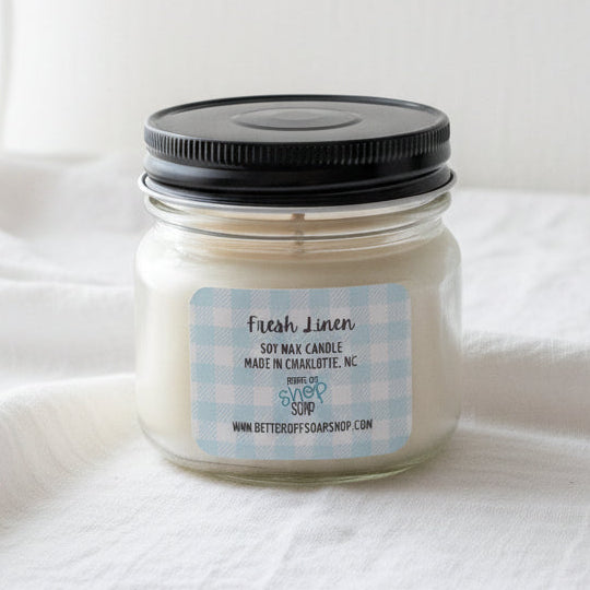 Fresh Linen Candle — 8 oz
