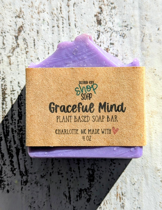 Graceful Mind Lavender Cold Process Soap Bar