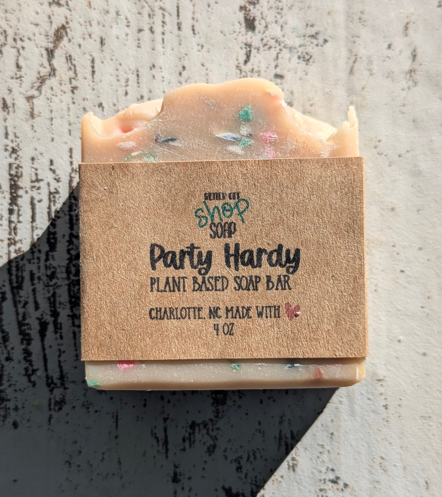 Party Hardy Cold Process Soap Bar