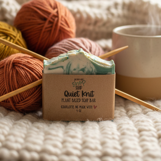 Quiet Knit Cozy Knitting Nook