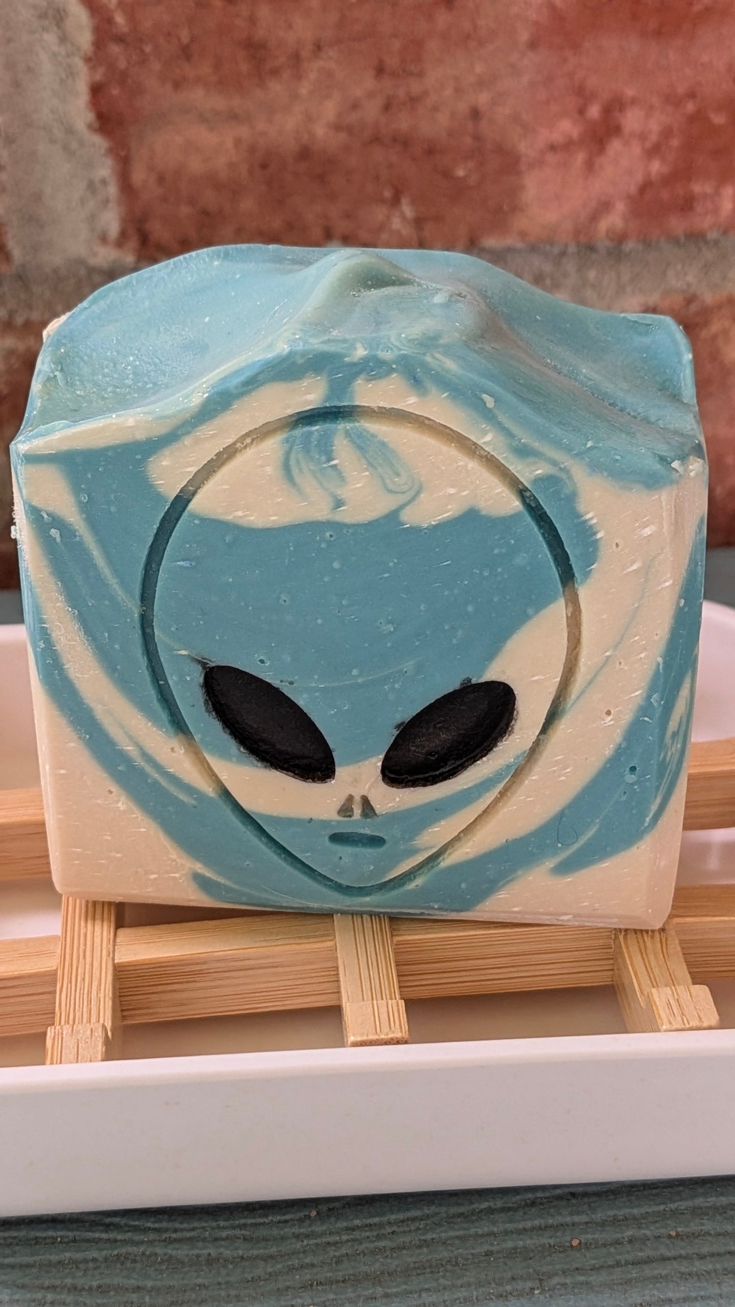 Twisted Peppermint Alien Disclosure Soap