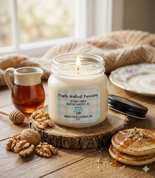 Maple Walnut Soy Wax Candle