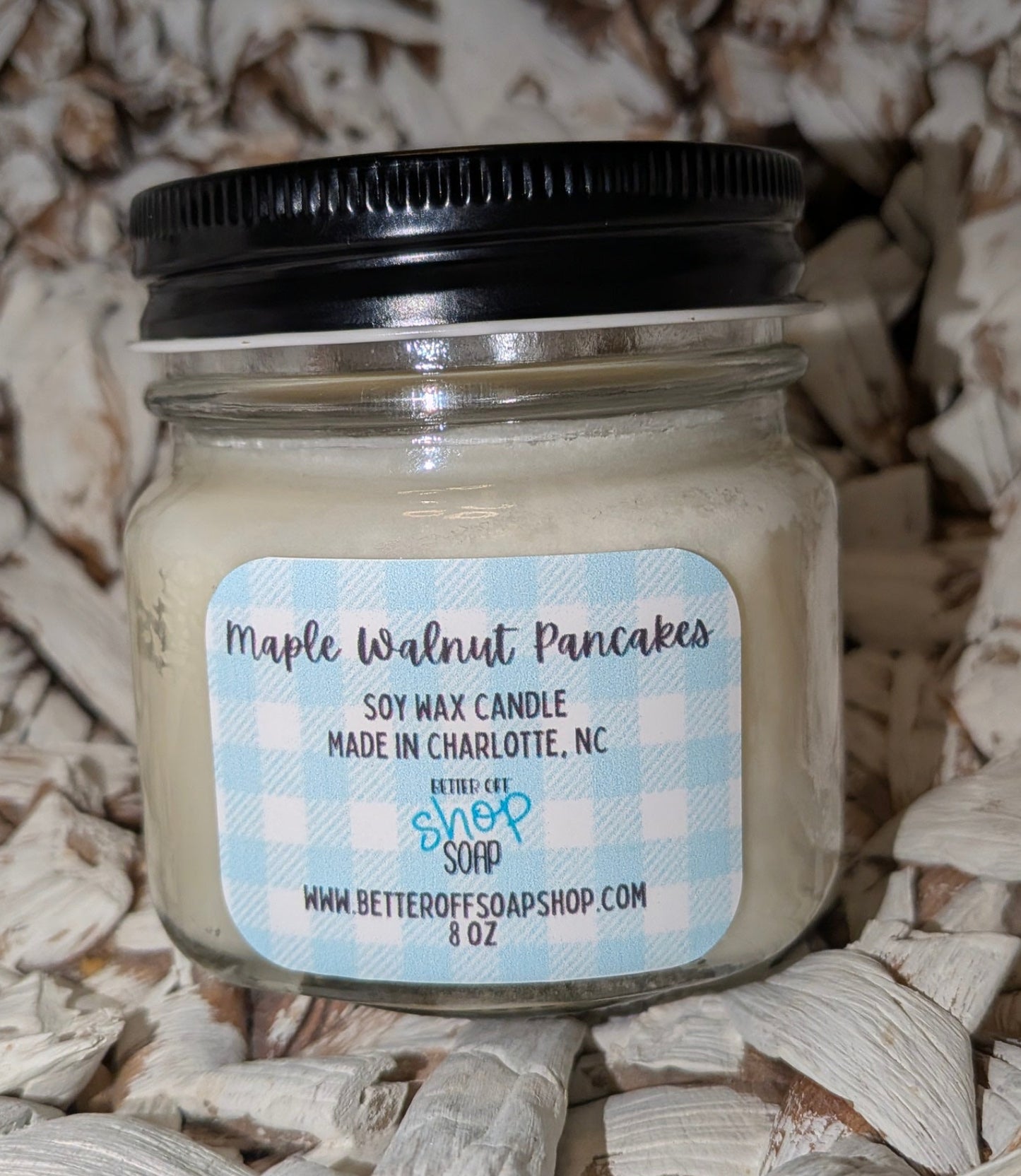 Maple Walnut Soy Wax Candle