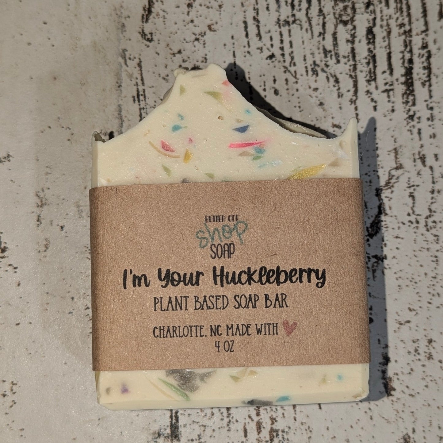 I'm Your Huckleberry Cold Process Soap Bar