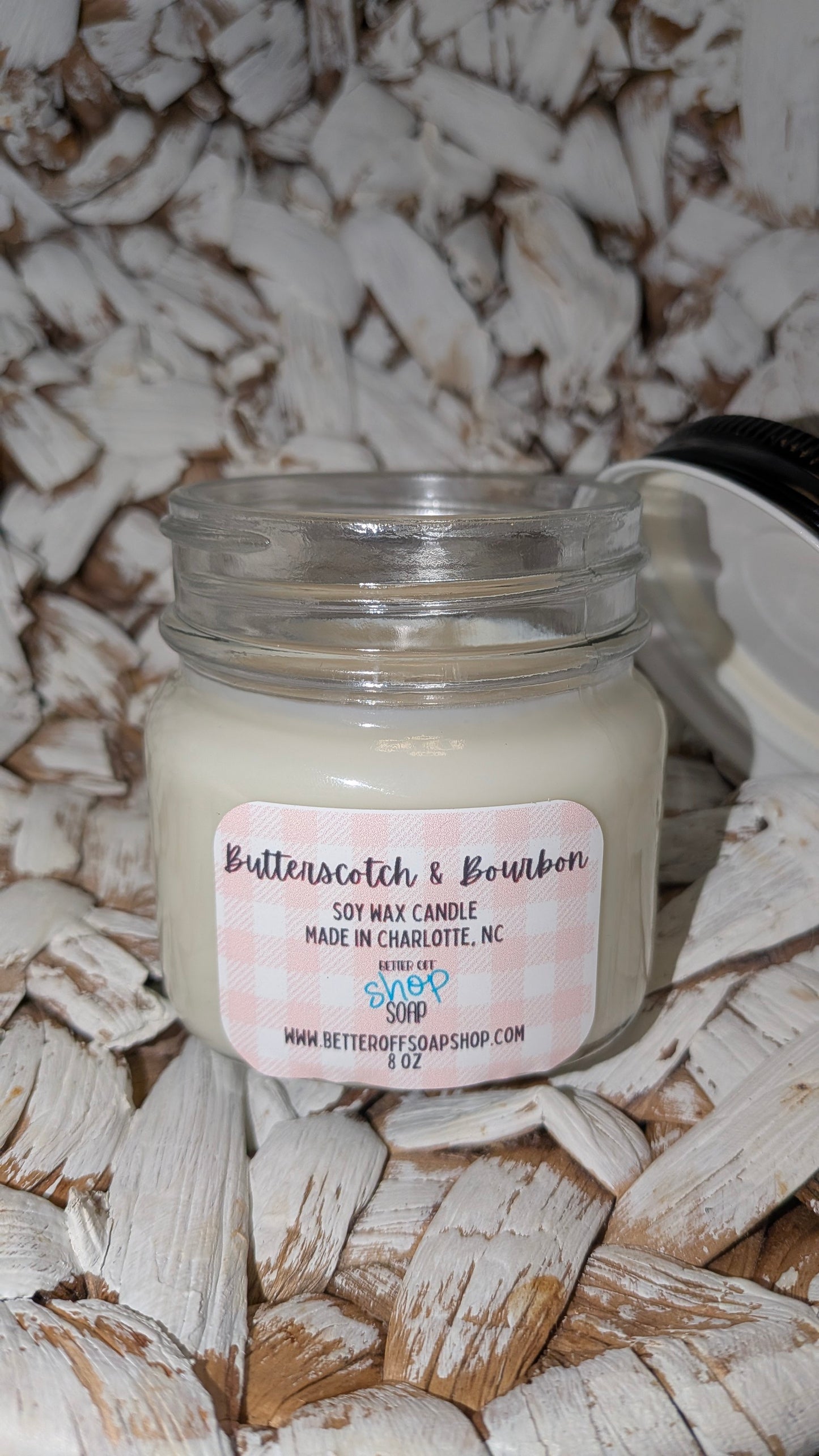 Butterscotch & Bourbon Soy Wax Candle