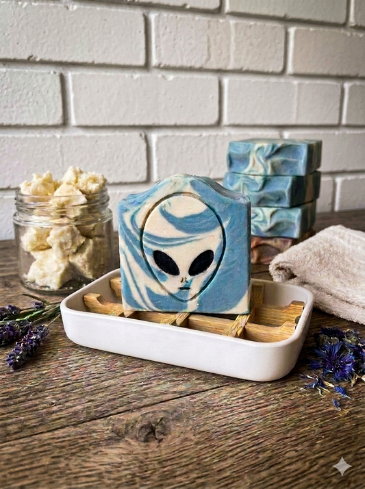 Twisted Peppermint Alien Disclosure Soap