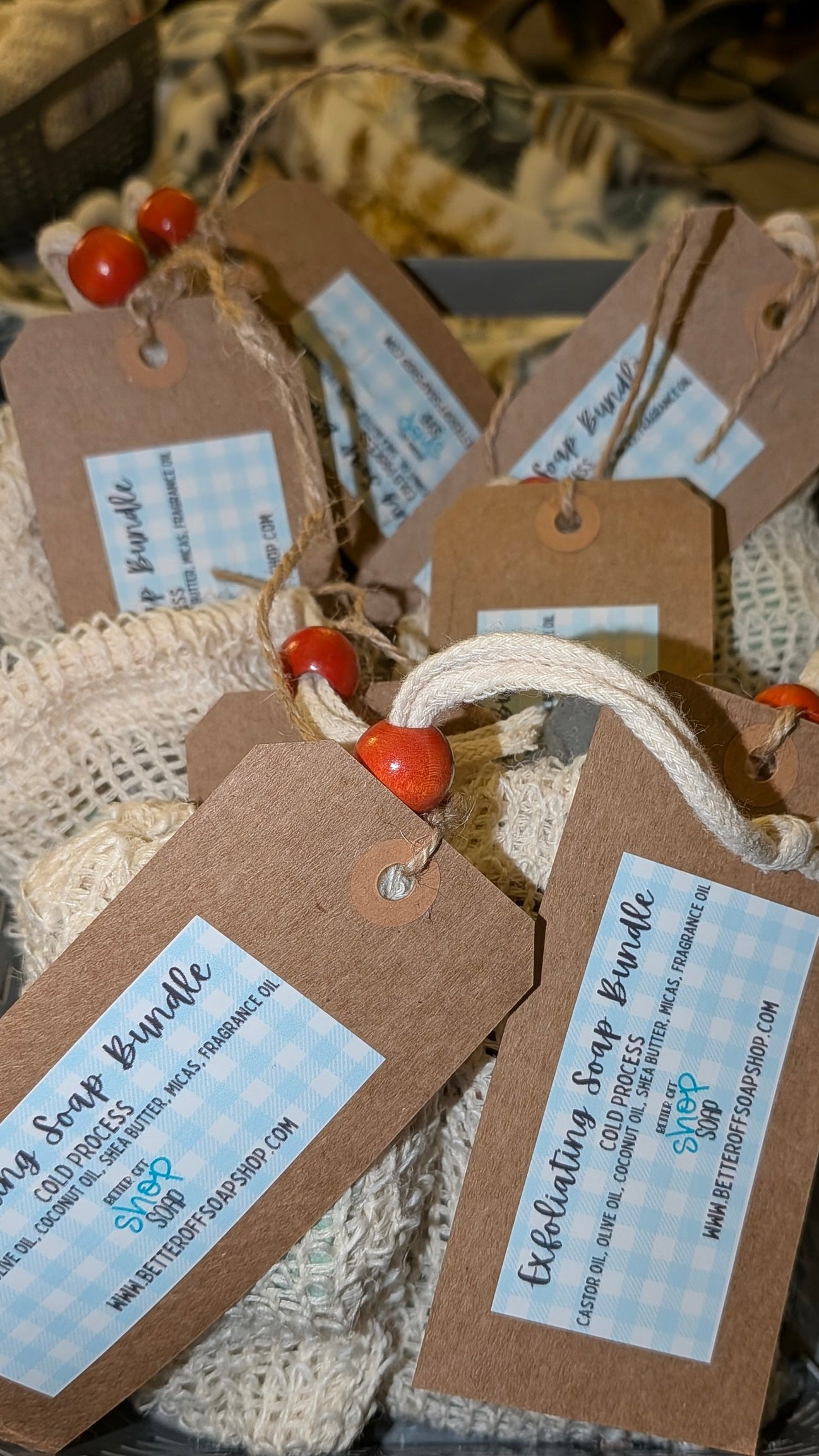 Sisal Soap Bags