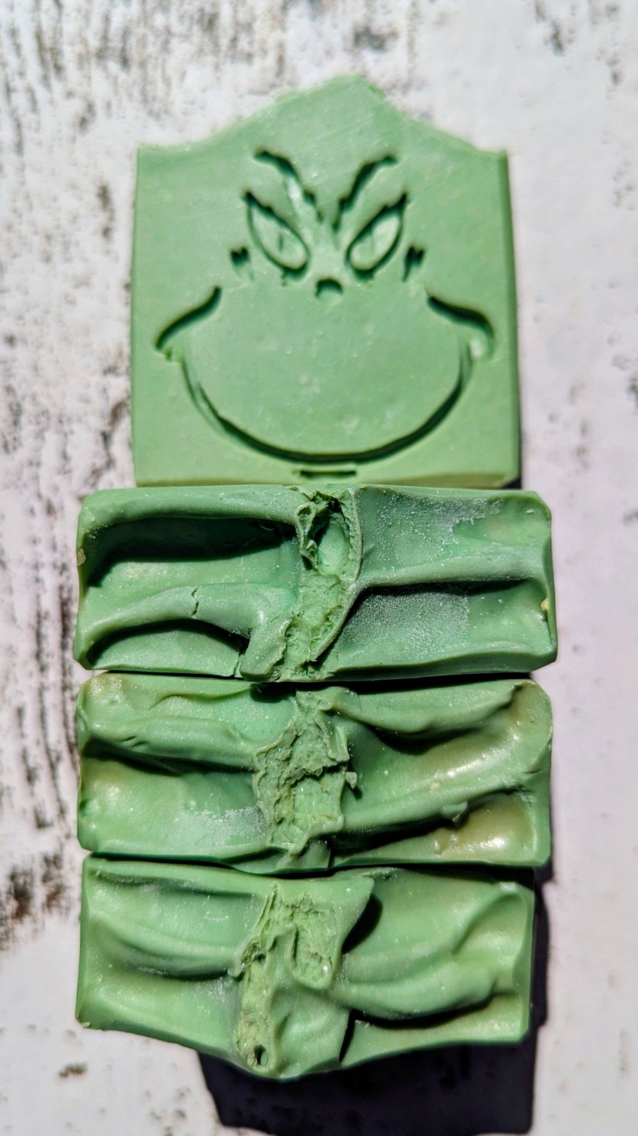 Green Meanie Cold Process Vegan Soap Bar