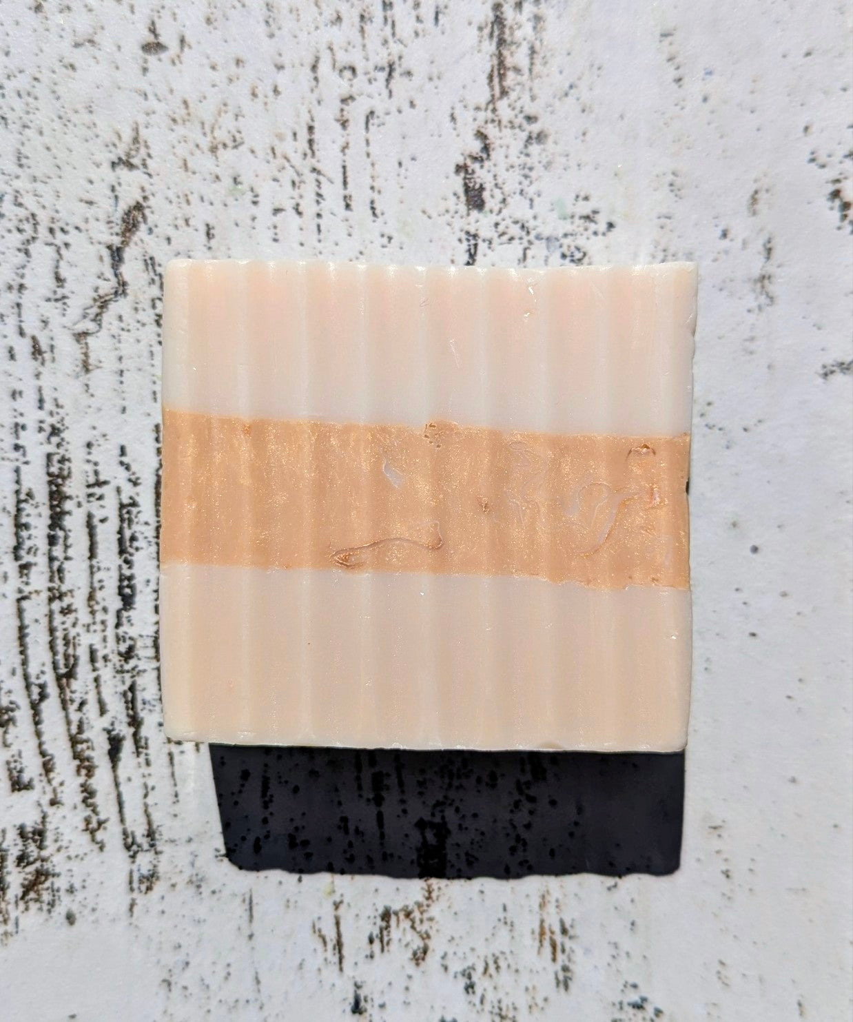 Oatmeal Milk N Honey Stripe Goat Milk Soap Bar